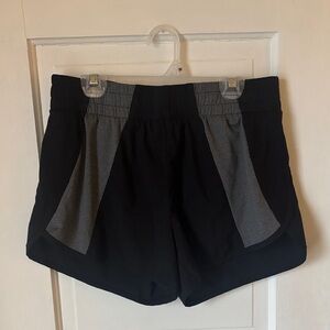 Black and Gray Women's Shorts